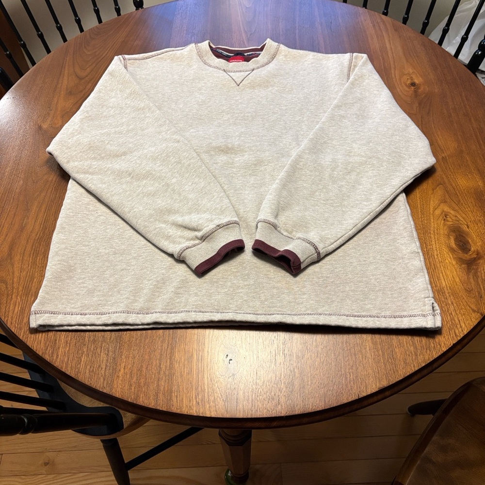 Men’s Arrow Tan/Maroon Sweatshirt. USA 1851